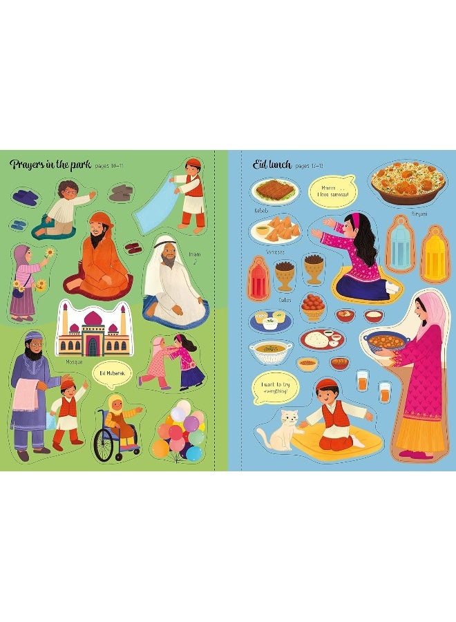 Usborne Little First Stickers Eid - Image 4