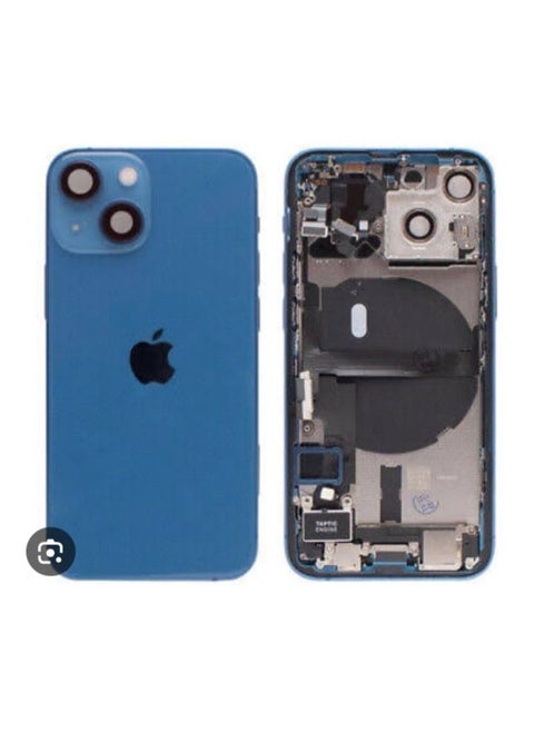Replacement Mid-Frame housing Cover for iphone 13 Mini Blue
