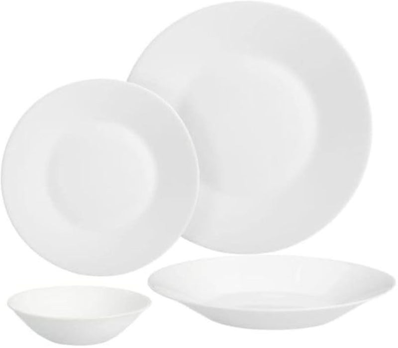 Tableware Dinner Set - 24 Pieces - White