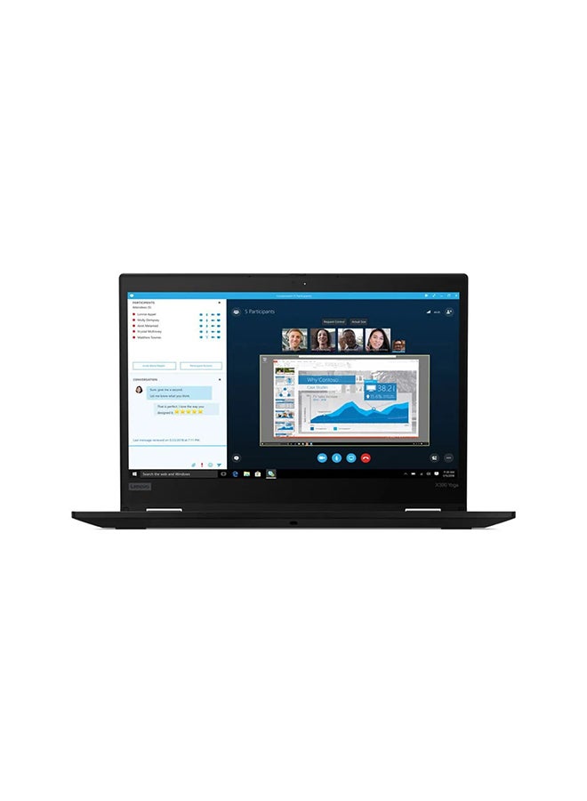 Lenovo Renewed - ThinkPad X390 Yoga Laptop With 13.3-Inch FHD Touch Display,Core i5/8th Generation/8GB RAM/256GB SSD/Intel HD Graphics English Black - Image 3