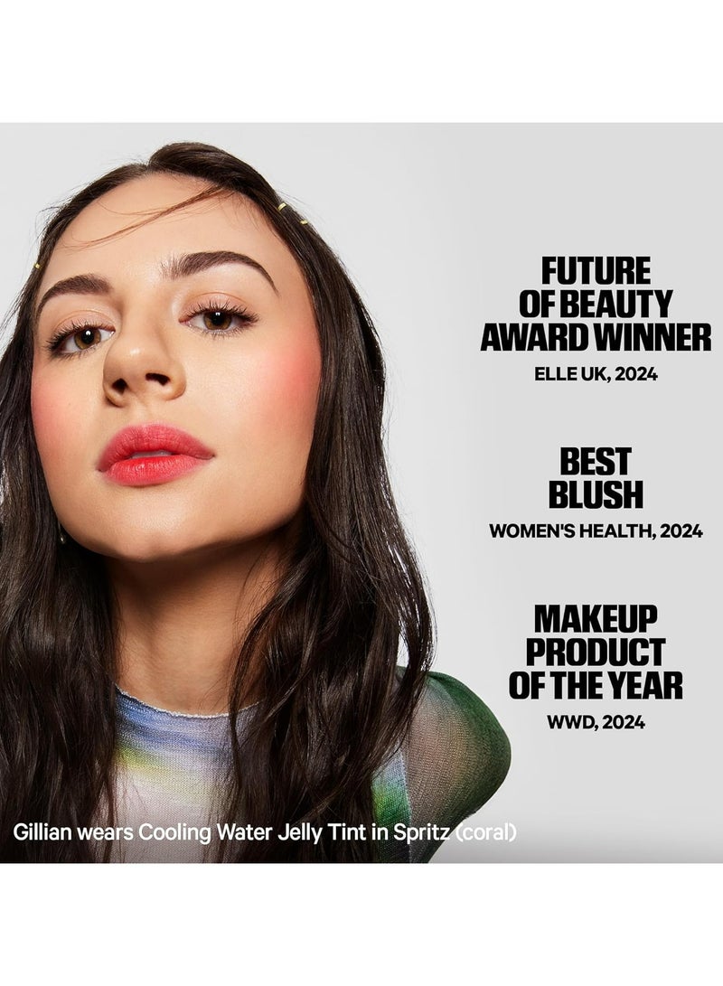 Milk Makeup Cooling Water Jelly Tint Lip & Cheek Blush Stain – Spritz Coral Orange | Authentic & Original, Lightweight, Long-Lasting Natural Glow - Image 4