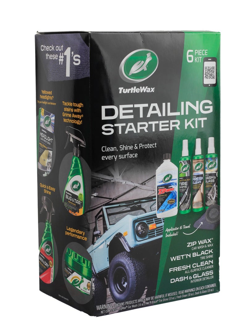 TurtleWax Detailing Starter Kit - Image 1