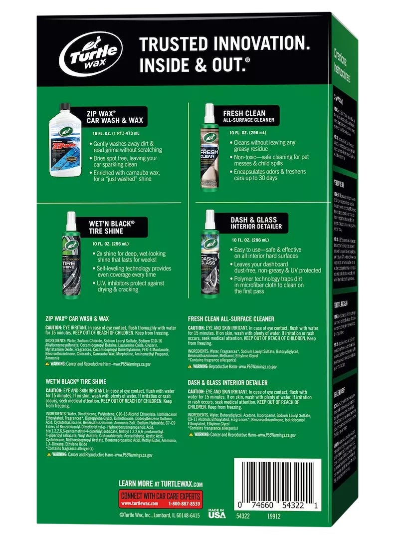 TurtleWax Detailing Starter Kit - Image 2