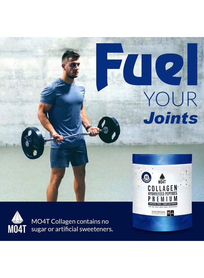 MOMOF4TRANSFORM MO4T Collagen Peptides- Grass-Fed Collagen- Hydrolyzed Collagen Powder- Unflavored- 2 Pounds Collagen- Colageno 2 libras - Colageno Hidrolizado - Image 5