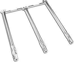 Grisun 69787 18inch Burners for Weber Spirit 300 Series up Front Control, 304 Stainless Steel Burner Tubes Set Year - Image 1