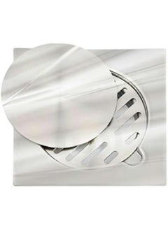 AQUAECO Floor Drain With Vertical Outlet 150X150 Bs-AQD-615B-SS  - Image 2