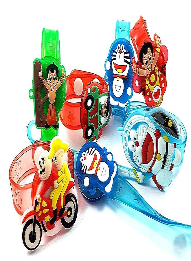 BOTIST LED Light Rakhi for Brother Kids Rakhi for Kids Rakhi Gift for Brother Rakshabandhan Special Rakhi for Girls and Boys(Multi Cartoon Print) (4) - Image 1