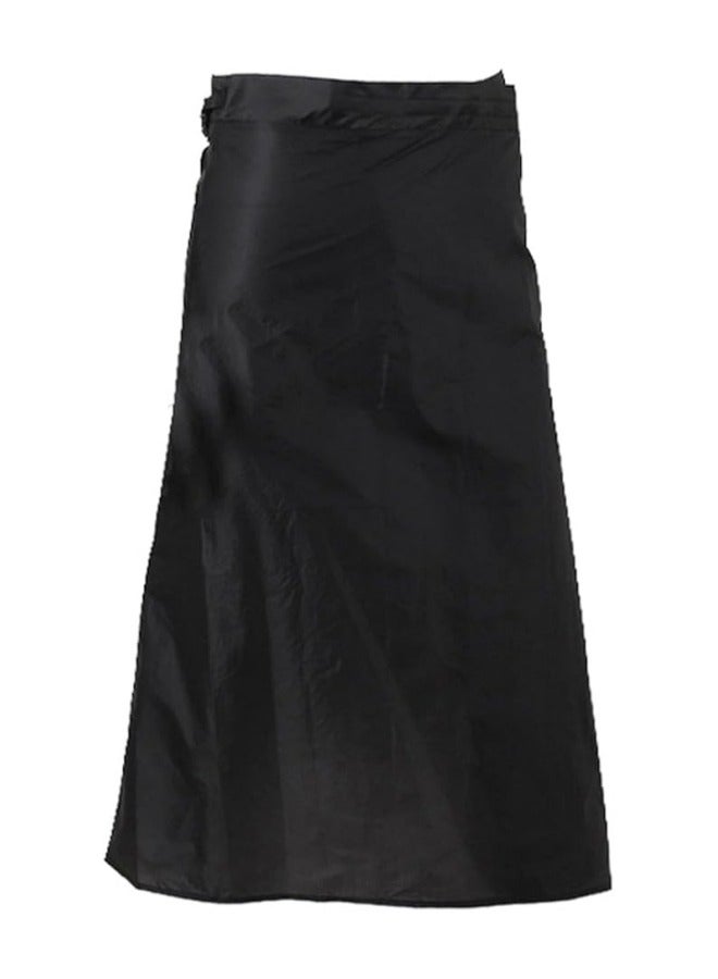 Lightweight Rain Skirt Unisex Rain Protection Skirt Raincoat Rainwear Liner Nylon Kilt with Carrying Bag for Camping Hiking - Image 1