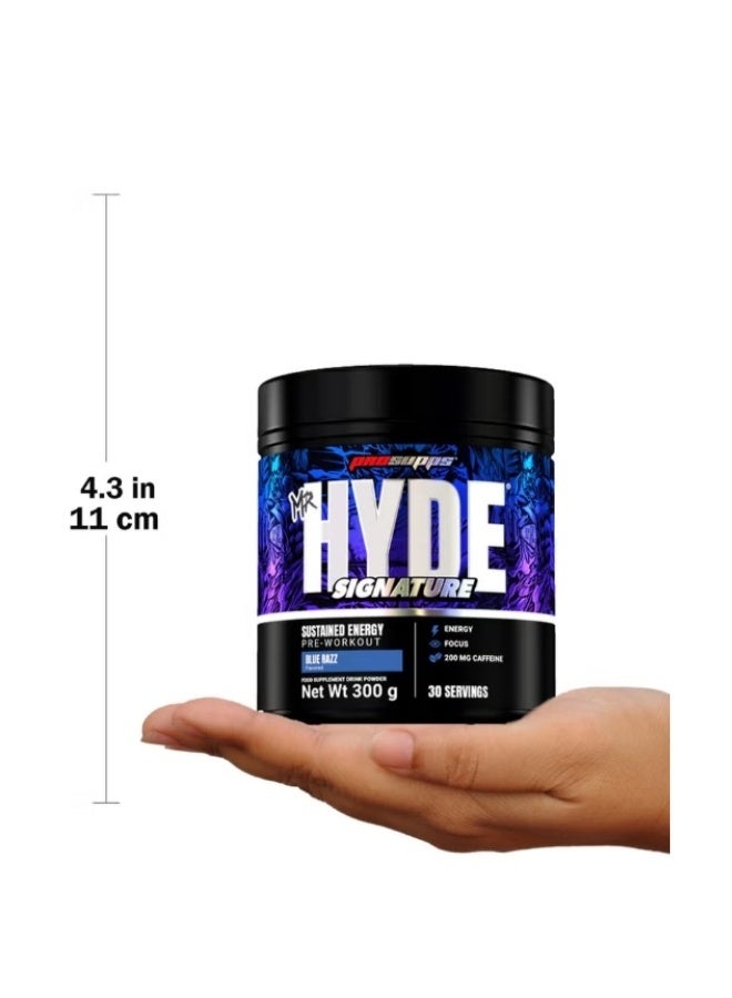 ProSupps Mr. Hyde Signature Pre-Workout - Blue Razz - 30 Servings - High Energy, Intense Focus & Explosive Power Formula With Creatine & Beta-Alanine - Image 2