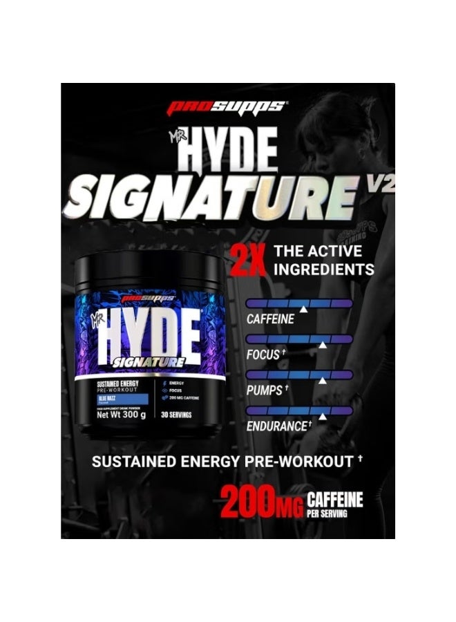 ProSupps Mr. Hyde Signature Pre-Workout - Blue Razz - 30 Servings - High Energy, Intense Focus & Explosive Power Formula With Creatine & Beta-Alanine - Image 5