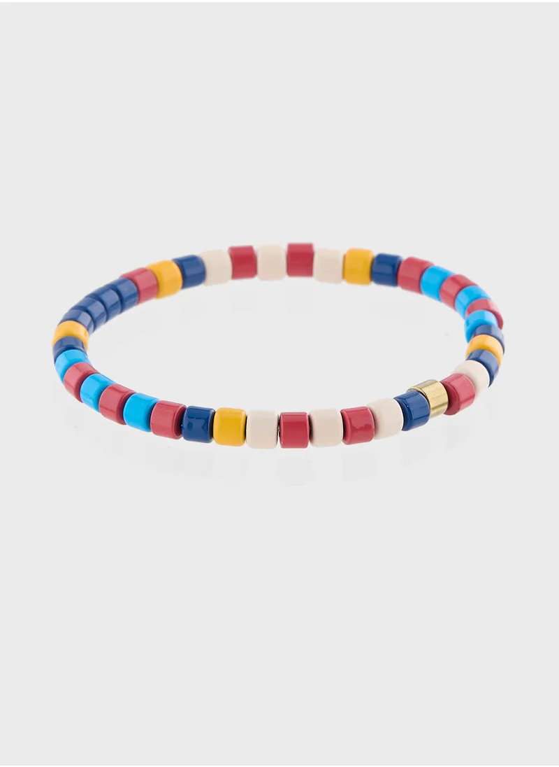 سفنتي فايف Multi Color Beaded Bracelet