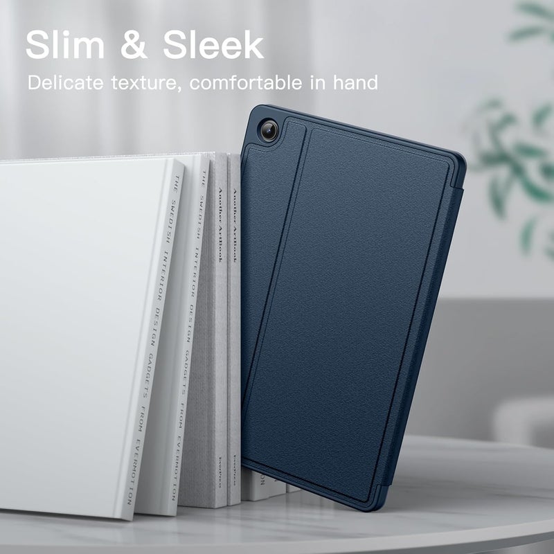 Jetech Case for Samsung Galaxy Tab A11+/A11 Plus, Slim Folio Stand Protective Tablet Cover, Multi-Angle Viewing, Auto Wake/Sleep (Navy) - Image 4