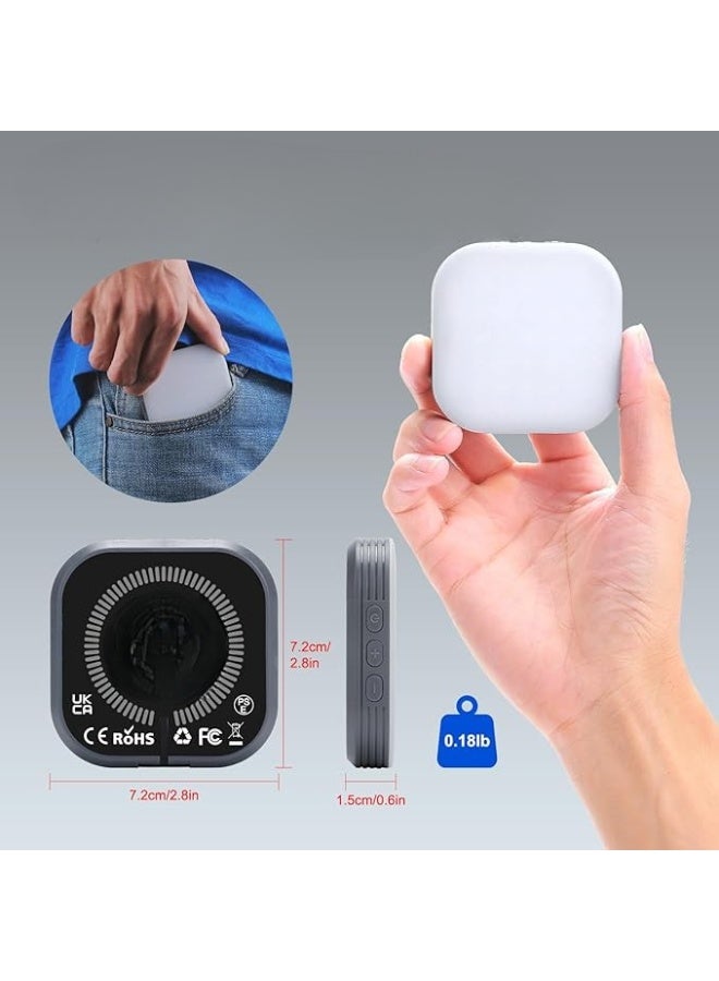 ضوء سيلفي مغناطيسي – ضوء LED محمول قابل للشحن مع 3 أوضاع إضاءة للهاتف والتابلت واللابتوب والمكياج والبث المباشر - Image 2