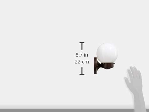 Nuvo SF76703 Old Porch Wall Fixture with Globe Old Bronze - Image 4