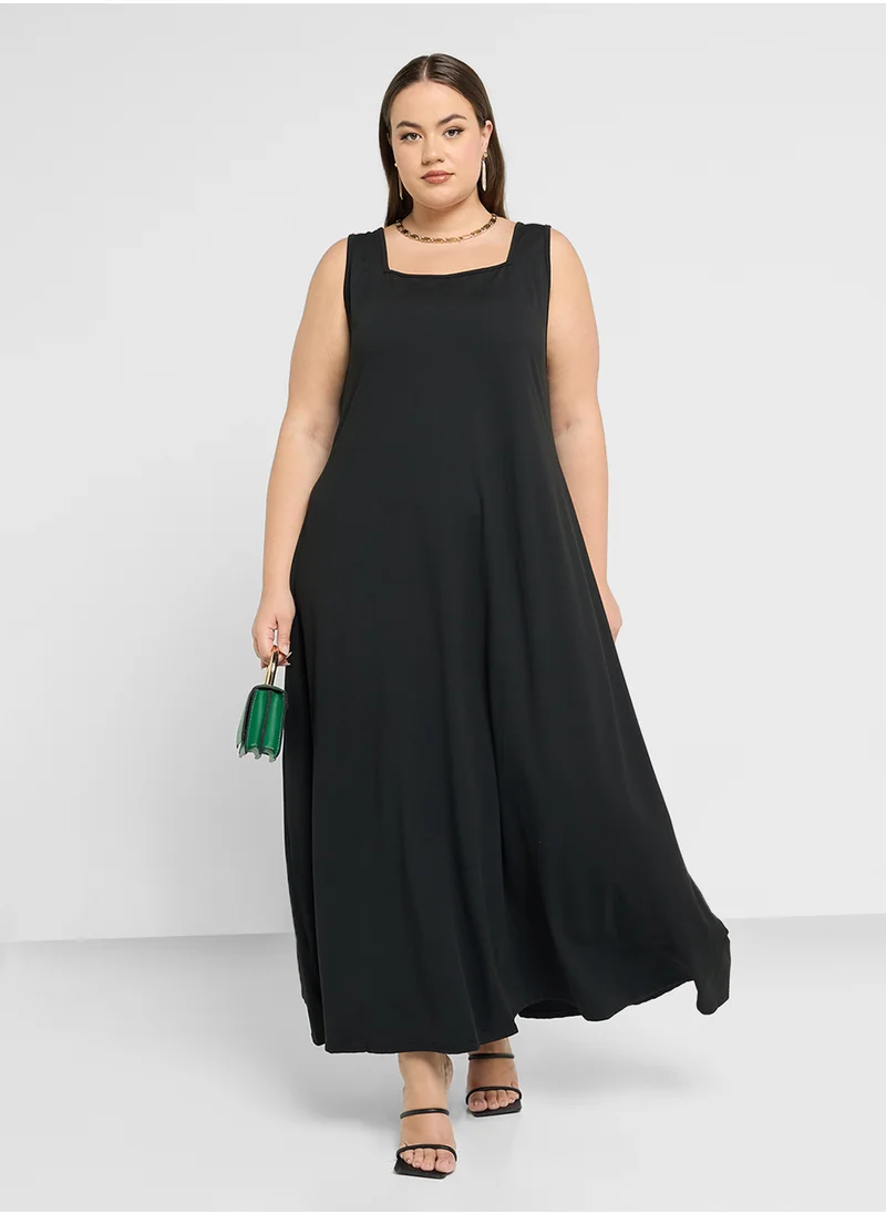 ايلا بلس Sleevless A-Line Dress