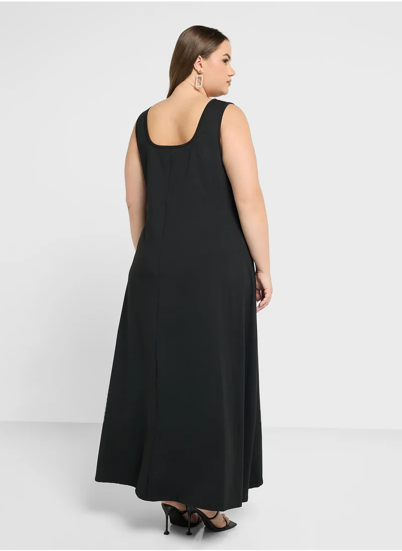ايلا بلس Sleevless A-Line Dress