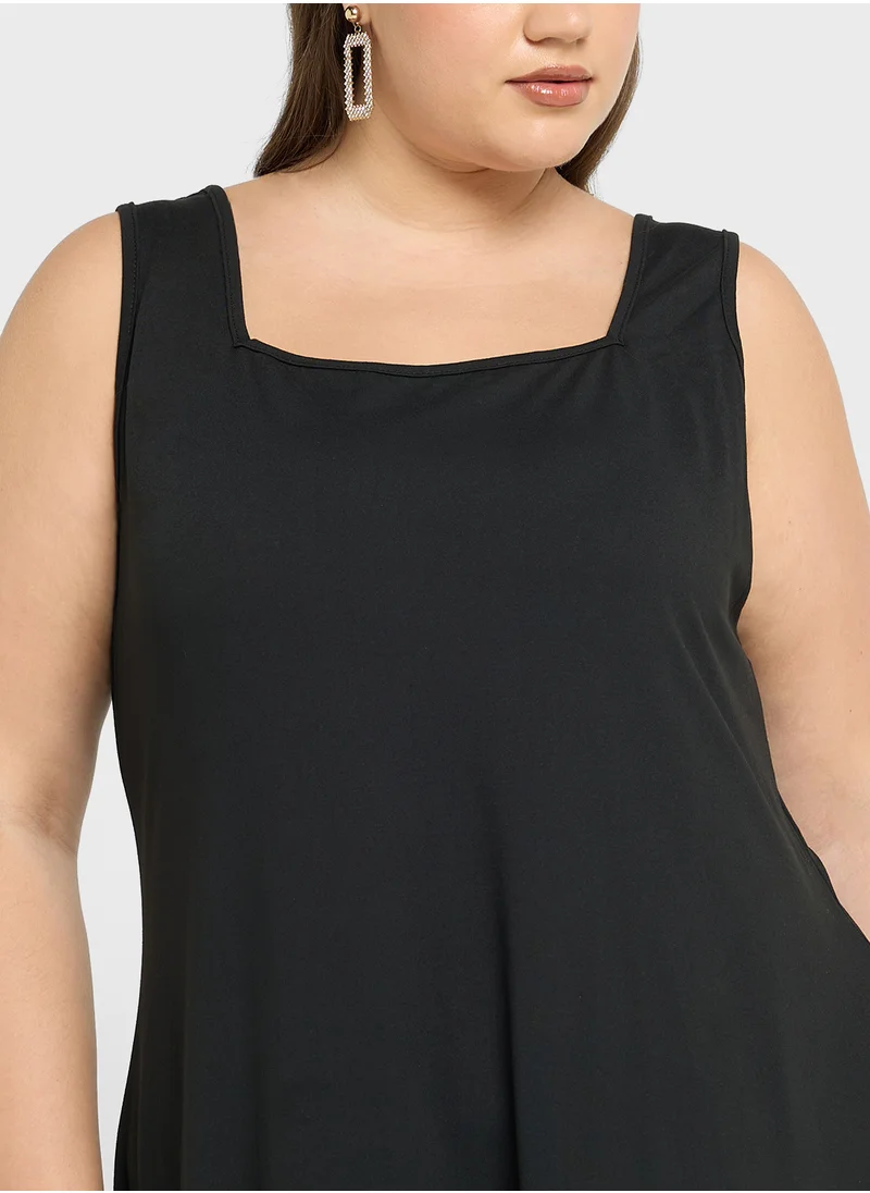 ايلا بلس Sleevless A-Line Dress