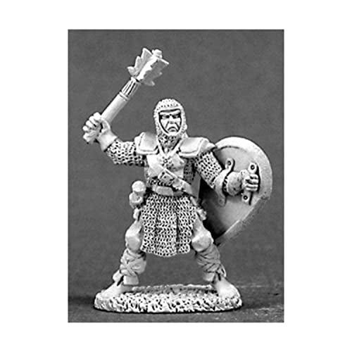 Reaper Miniatures Garret Adventuring Cleric 03227 Dark Heaven Unpainted Metal - Image 1