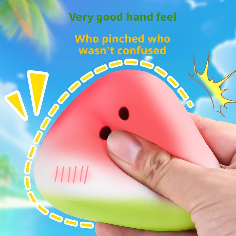 Watermelon Slow-Rebound Squishy Stress Relief Putty - Image 1