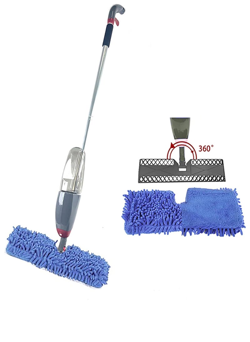 dreamons link - Double-Sided Floor Mop, Wet/Dry Cleaning, Adjustable Handle Spray Mop. - Image 1