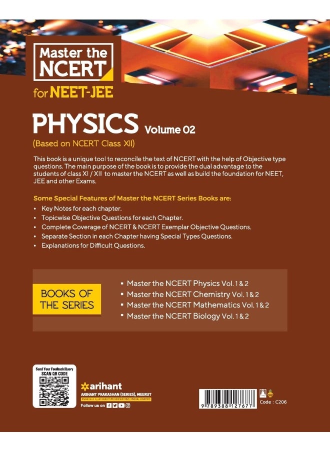 Master the NCERT for NEET and JEE Physics Vol 2  - Image 2