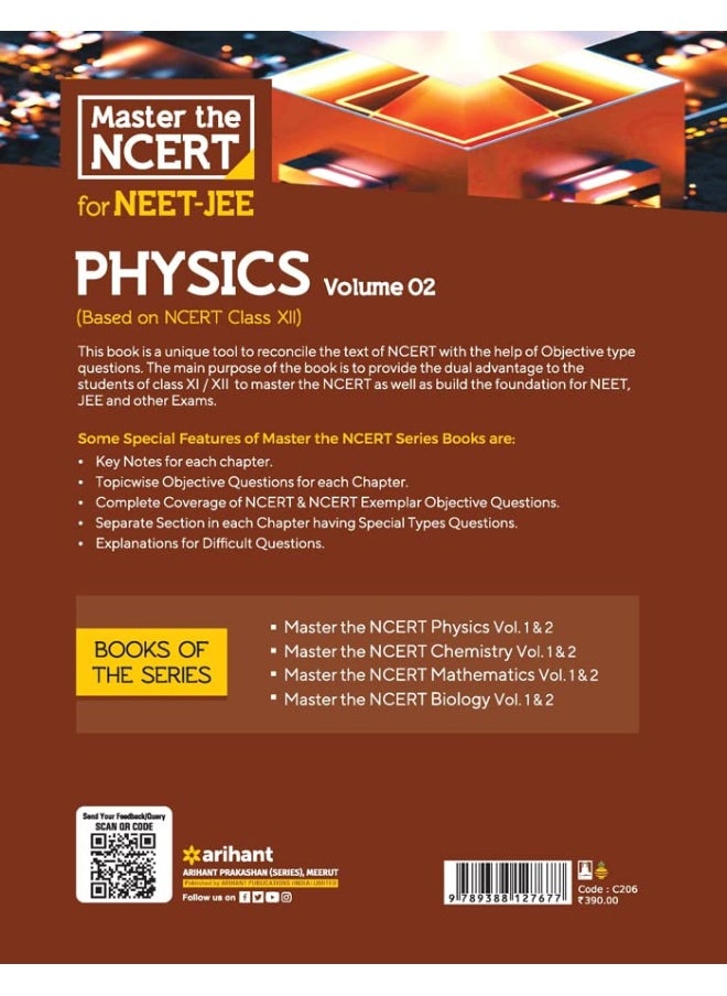 Master the NCERT for NEET and JEE Physics Vol 2  - Image 3