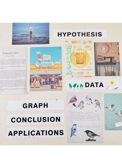 Lewtemi 4 Sets Of Self Adhesive Presentation Science Subtitles Science Fair Display Boards Science Fair Board Supplies Science Fair Titles For Classroom Office Science Fair Supplies  - Image 3