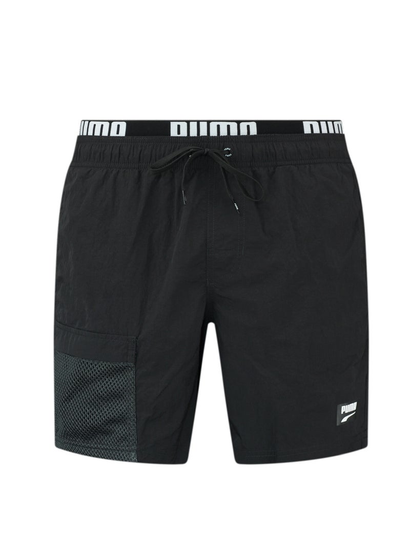 بوما شورت Utility متوسط الطول للرجال من PUMA Swim  - Image 1