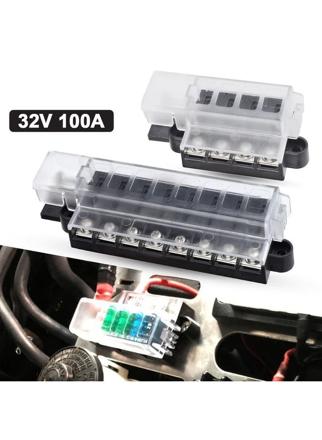 8 طريقة صندوق فيوزات سيارة شاحنة ثقيلة 12 فولت 24 فولت مع فيوزات شفرة ATO نظام توزيع الطاقة - Image 2