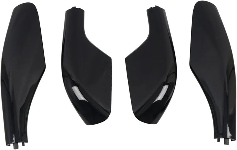 Yurefax 4PCS Black Roof Rack End Cover for Toyota Land Cruiser LC100 - Image 3