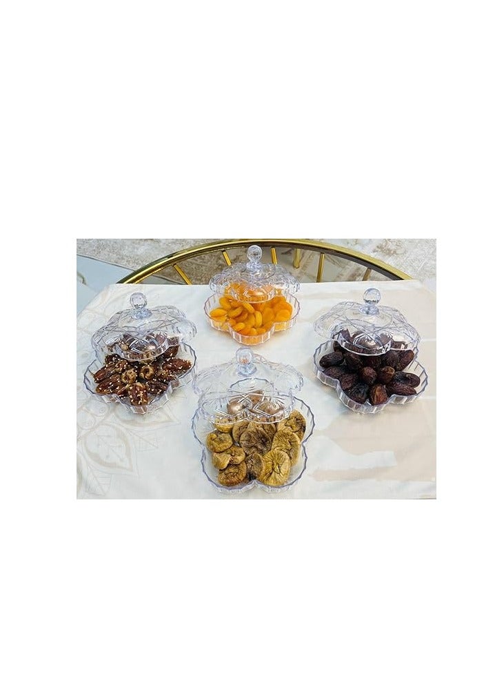 Spaceshoop Bonbonniere For Sweets And Tasali Flower Design - Image 1