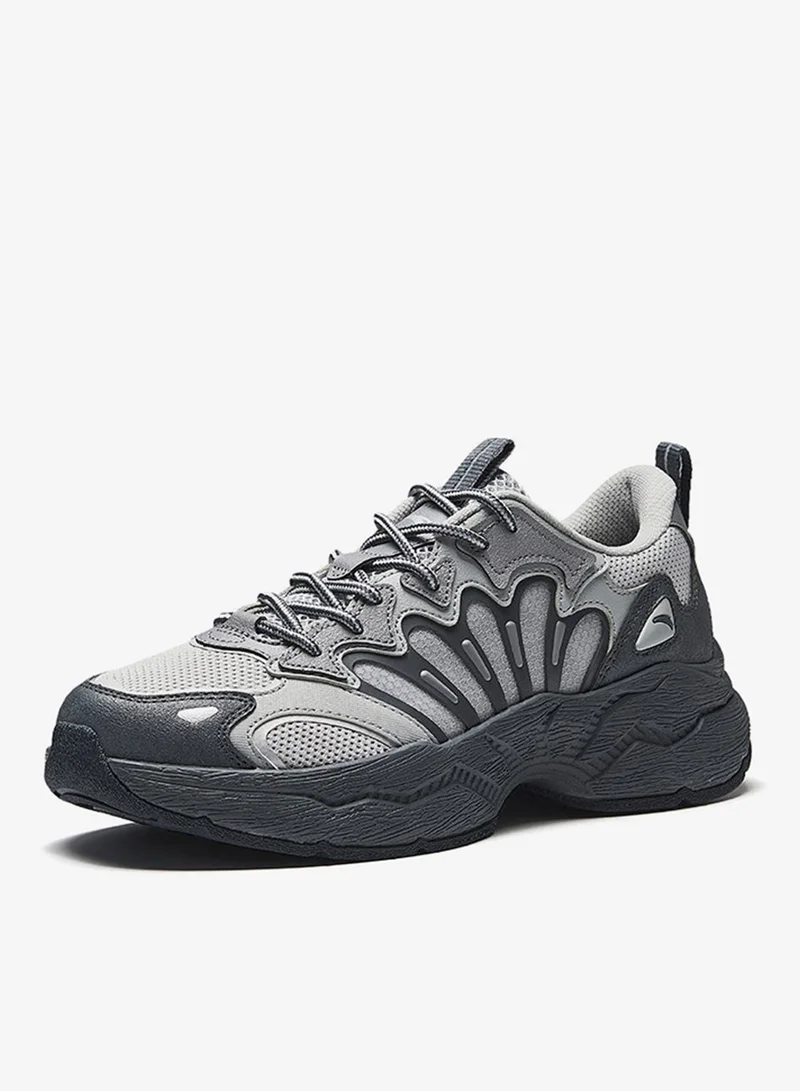 ANTA Chunky Shoes Casual Shoes - Lifestyle Black