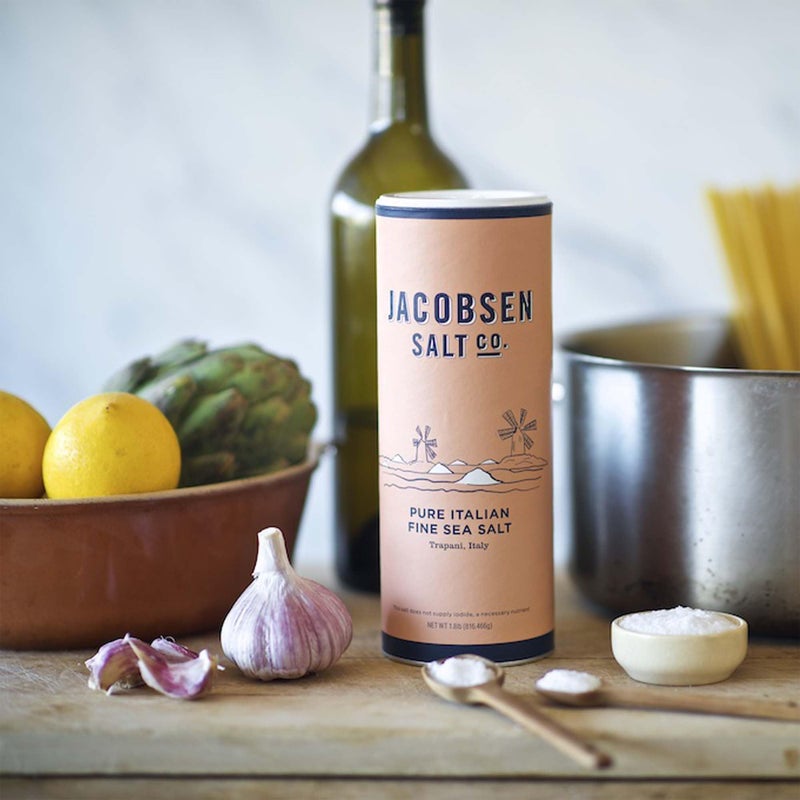 Jacobsen Salt Co. Pure Italian Fine Grain Sea Salt - Real Sea Salt for Cooking, Baking, or Pickling, Gourmet Seasoning, Harvested in Italy - 1.8 lb - Image 5