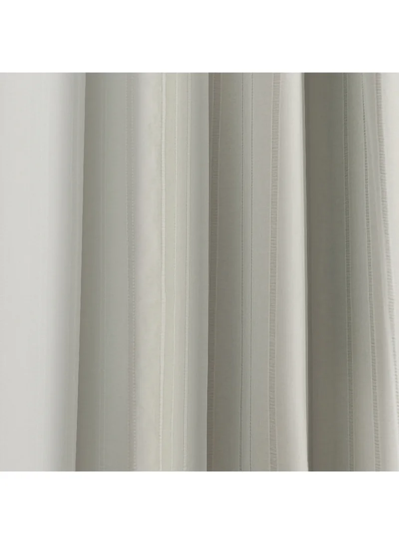 Home Box Nordic 2-Piece Sheer Extra Long Curtain Set 300 x 140 cm