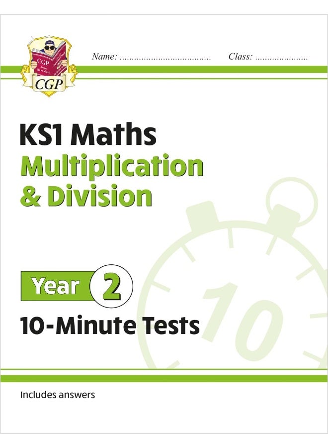 اختبارات الرياضيات للصف الثاني KS1 لمدة 10 دقائق: الضرب والقسمة - Image 1
