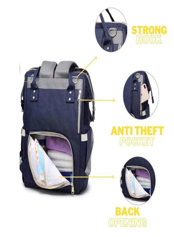 THE MAXIMUS Maximus Stylish Babies Diaper Bags for Mothers - Economical Version|6 Month Warranty (Blue) - Image 4