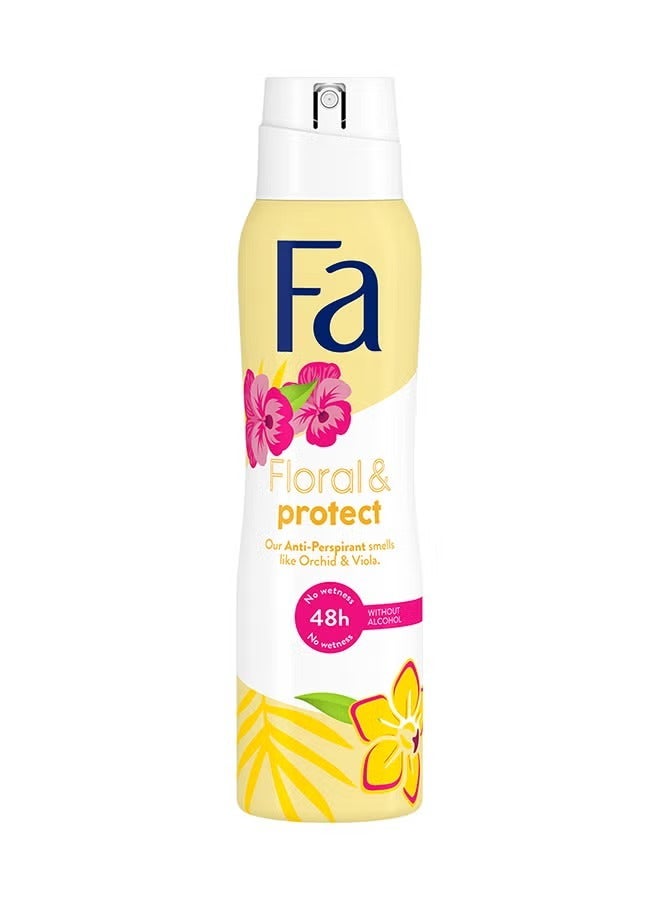 Floral Protect Orchid And Viola Deodorant 150ml