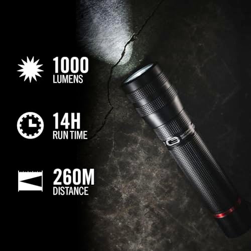 Coast G60R 1000 Lumen Waterproof Rechargeable LED Flashlight, 2-Pack - Image 2