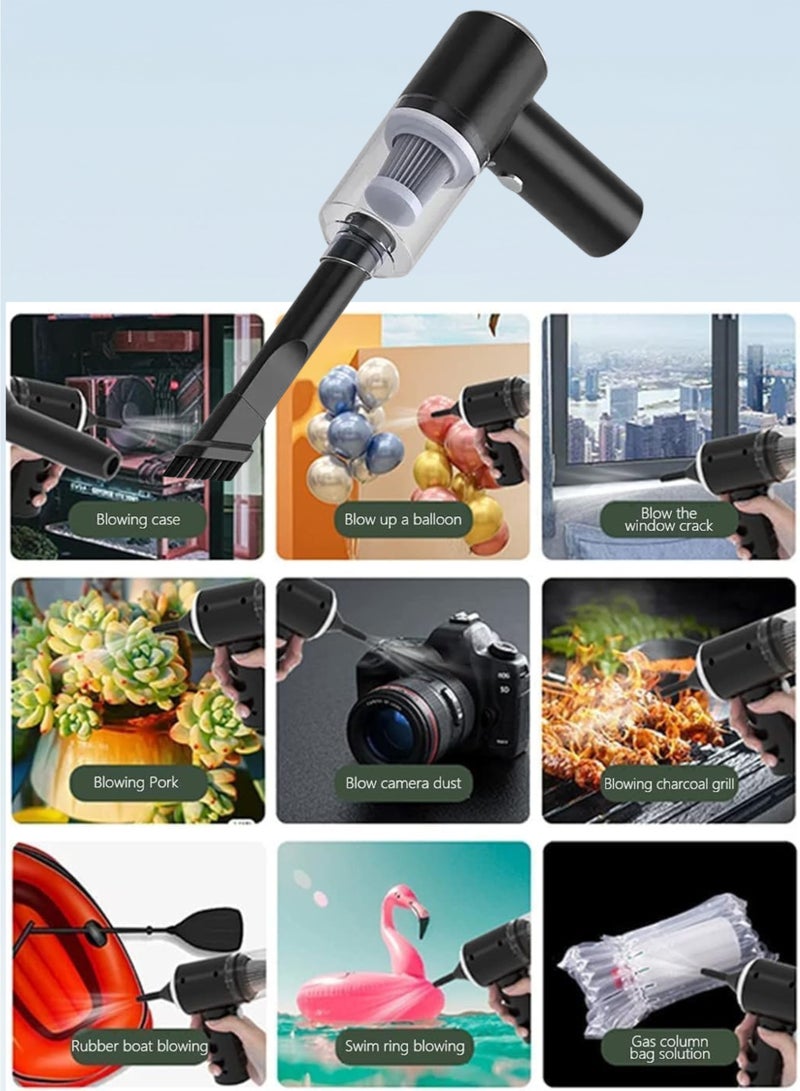vexa pro Wireless Portable Mini Car Vacuum Cleaner, Handheld Vacuum for Car, Home, Office and Pet Hair - Image 2