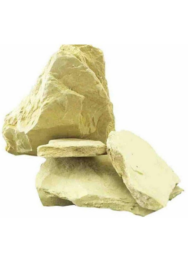 BLDM Natural Multani Mitti | Stone Form | Fuller's Earth/Calcium Bentonite Clay | for All Skin Type | Face Pack And Hair Pack | (Clay 300G)