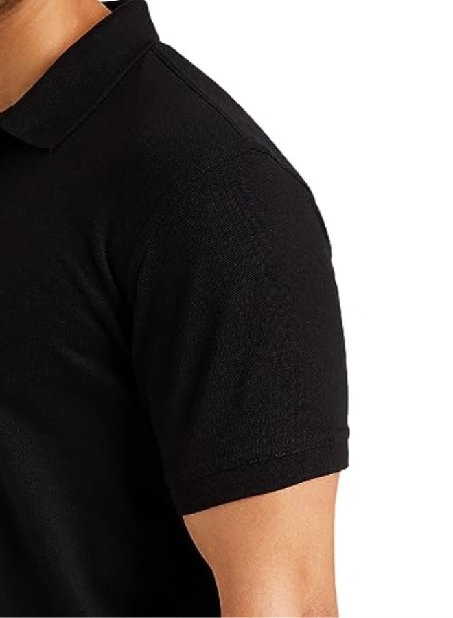 eyebogler Regular Fit Mens Polo Neck Half Sleeve Soild Casual Tshirt - Image 5