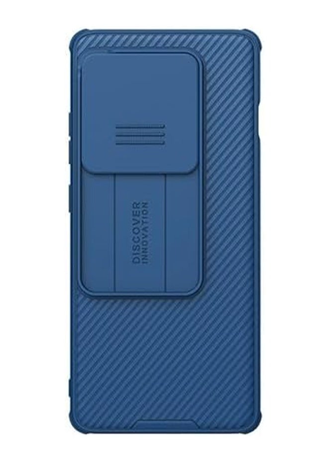 Generic - Case for OnePlus 12R 5G OnePlus Ace 3 5G,Nillkin With Slide Camera Cover Stylish Protective Case (Blue) - Image 1
