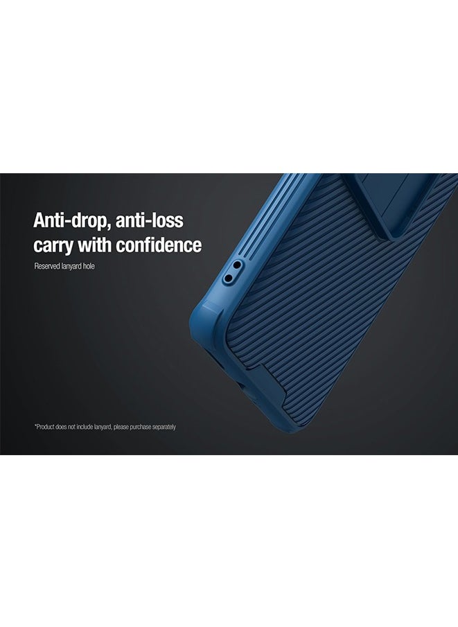 Generic - Case for OnePlus 12R 5G OnePlus Ace 3 5G,Nillkin With Slide Camera Cover Stylish Protective Case (Blue) - Image 1