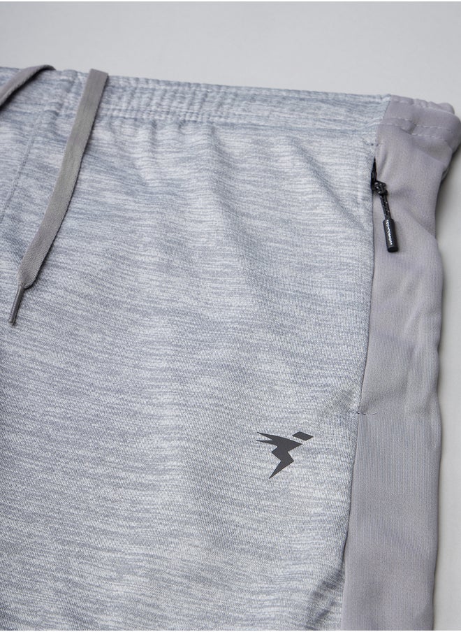 Technosport Technosport Men Melange Slim Fit Track Pants with TECHNO DRY  - Image 4