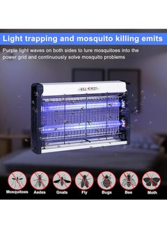 I Lite 8W LED Electric Mosquito Zapper Indoor And Outdoor Flying Fly Insect Killer Lamp Bug And Pest Trap Pest Repeller Repellent Traps Eliminator Catcher Lure Zapper Kills Mosquito  - Image 3