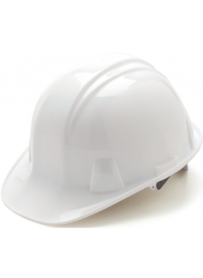 Pyramex Safety Pyramex Safety Products HP14010 Sl Series 4 pt. Snap Lock Suspension Hard Hat, White  - Image 1