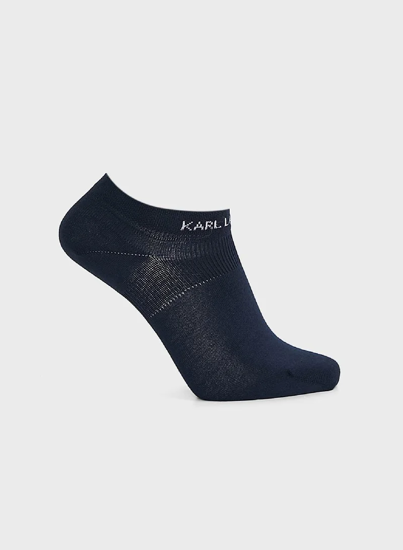 Karl Lagerfeld Logo Socks