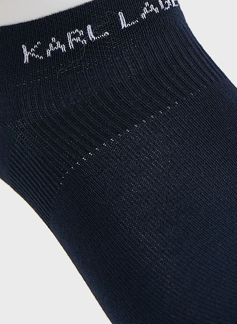 Karl Lagerfeld Logo Socks