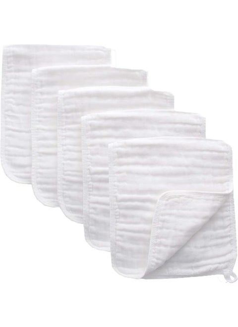 Rectangular Muslin Burp Towel – 100% Organic Cotton, Ultra-Absorbent & Breathable