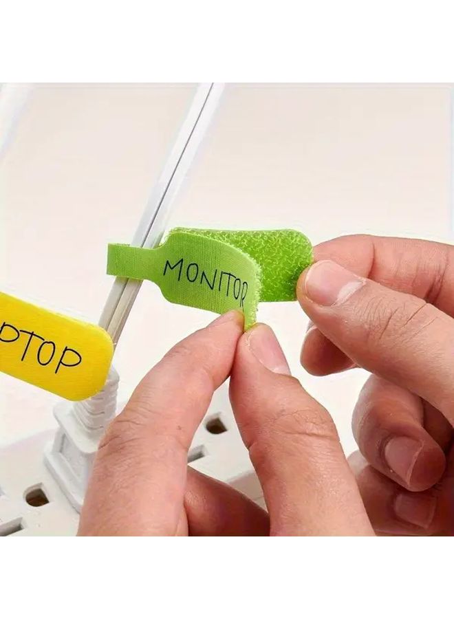 12pcs Multi Color Polyamide Cable Labels For Electronics And Computers - Image 3